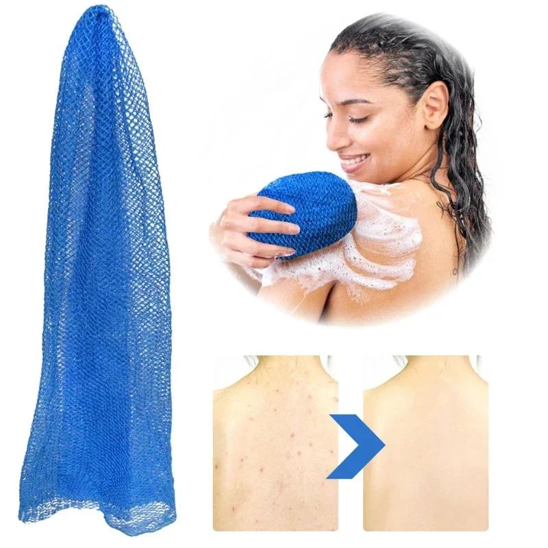 1/3pcs African Net Bath Sponge – Double-Sided Exfoliating Washcloth & Loofah Towel for Smooth, Healthy Skin - Image 3
