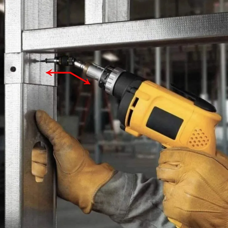 1/4-inch Hex Magnetic Angle Ring Screwdriver Bit Extension - Image 5