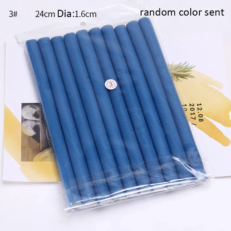10 Pack Flexible Hair Curling Rods - Image 13