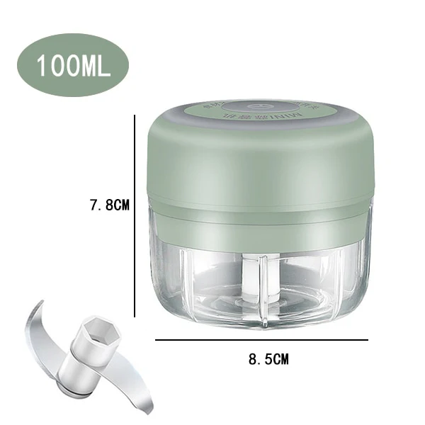 100/250ML Powerful Mini Electric Garlic/Vegetable Chopper Blender - Image 8