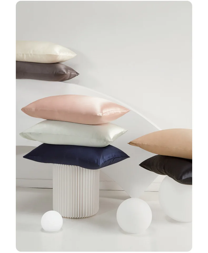Pure Mulberry Satin Silk Pillowcase - Image 6