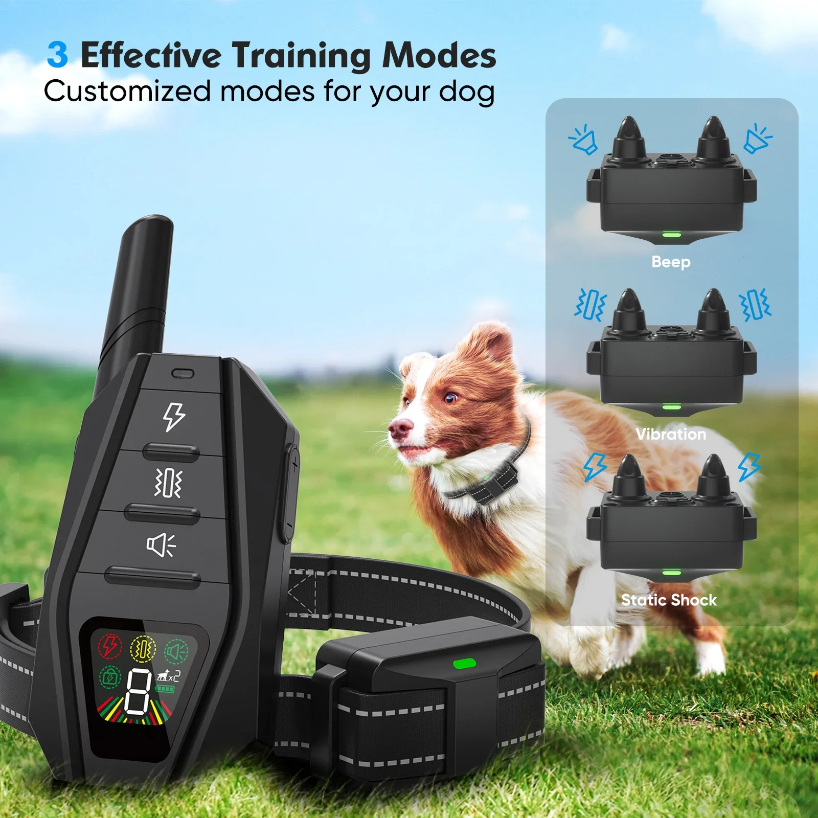 1000FT Pet Dog Training Collar  - Image 2