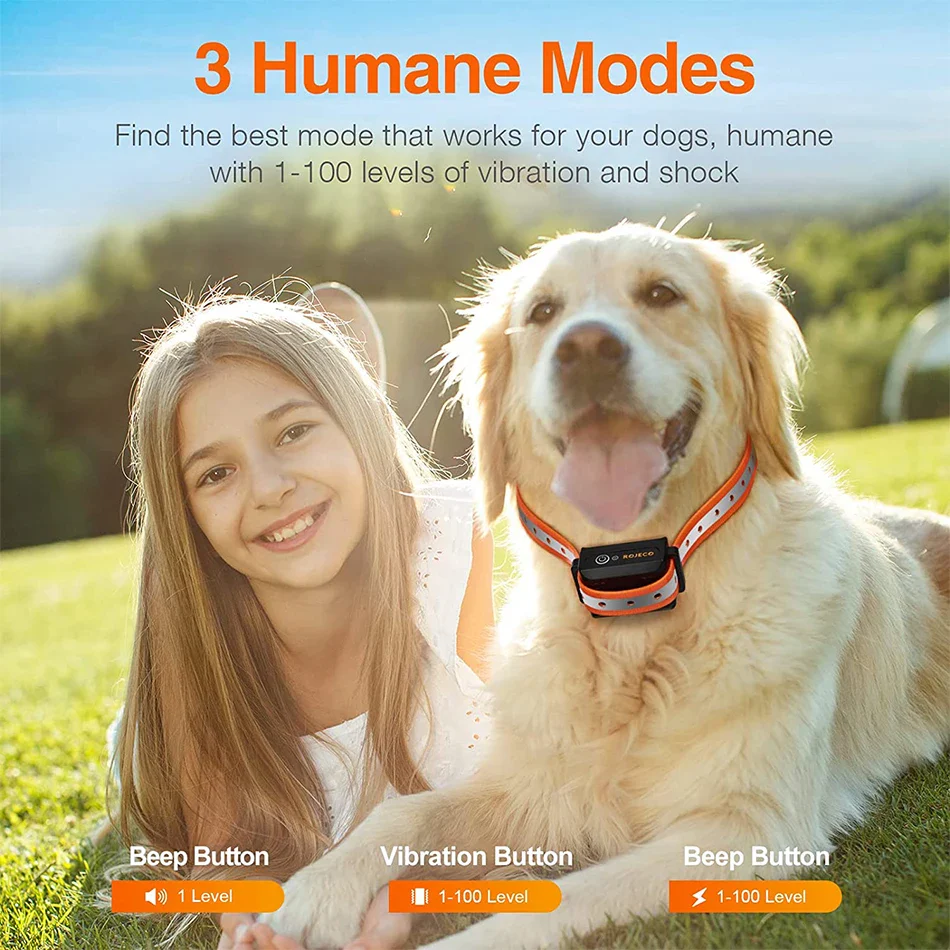 1000m Electric Dog Training Collar & Remote Control for Pet Training  - Image 3