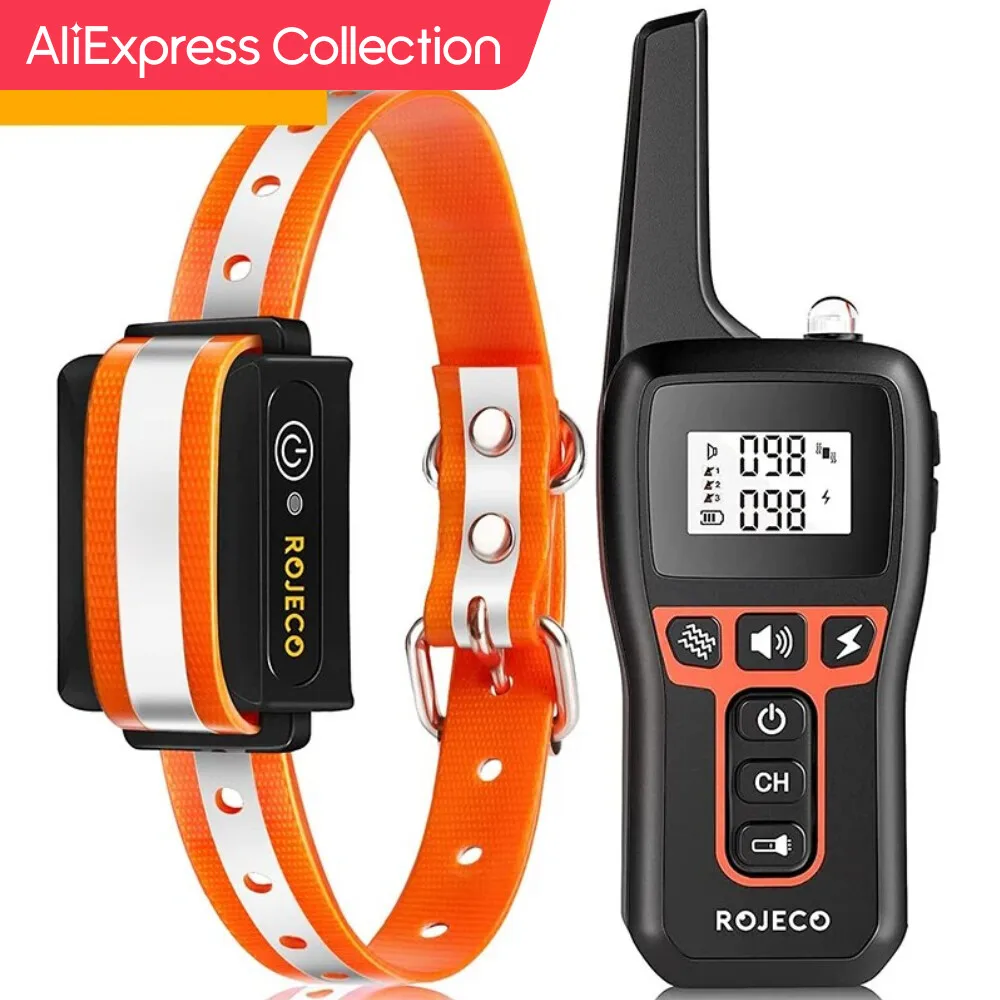 1000m Electric Dog Training Collar with Remote Control - Image 2