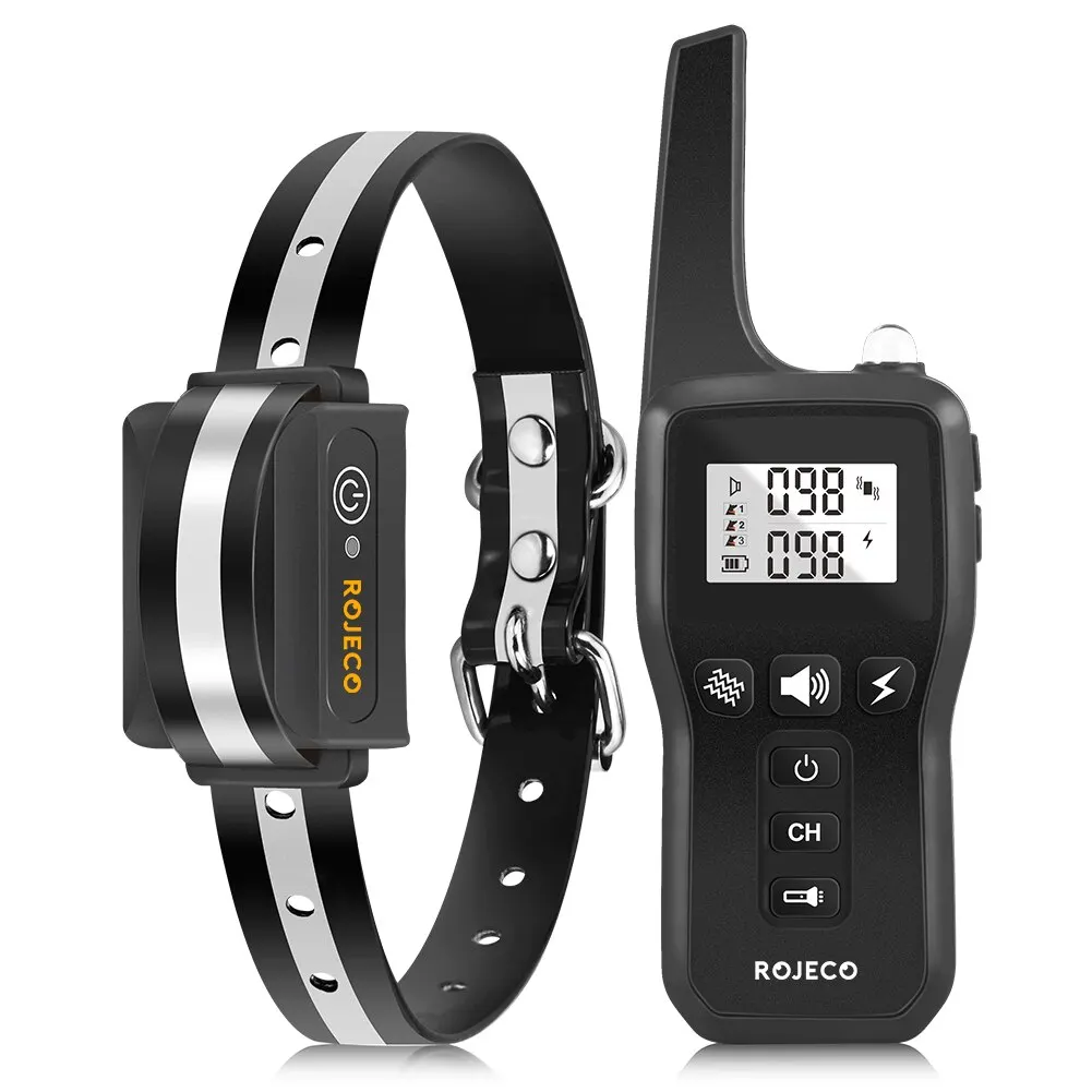 1000m Remote Control Electric Dog Training Collar with Rechargeable Battery  - Image 10