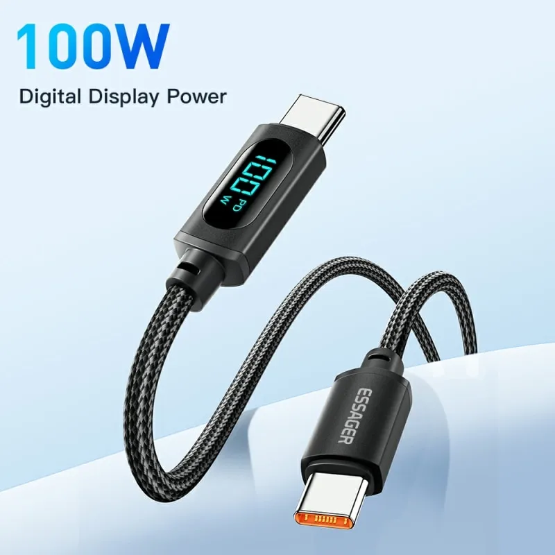 100W PD Type C to Type C Cable - Image 2