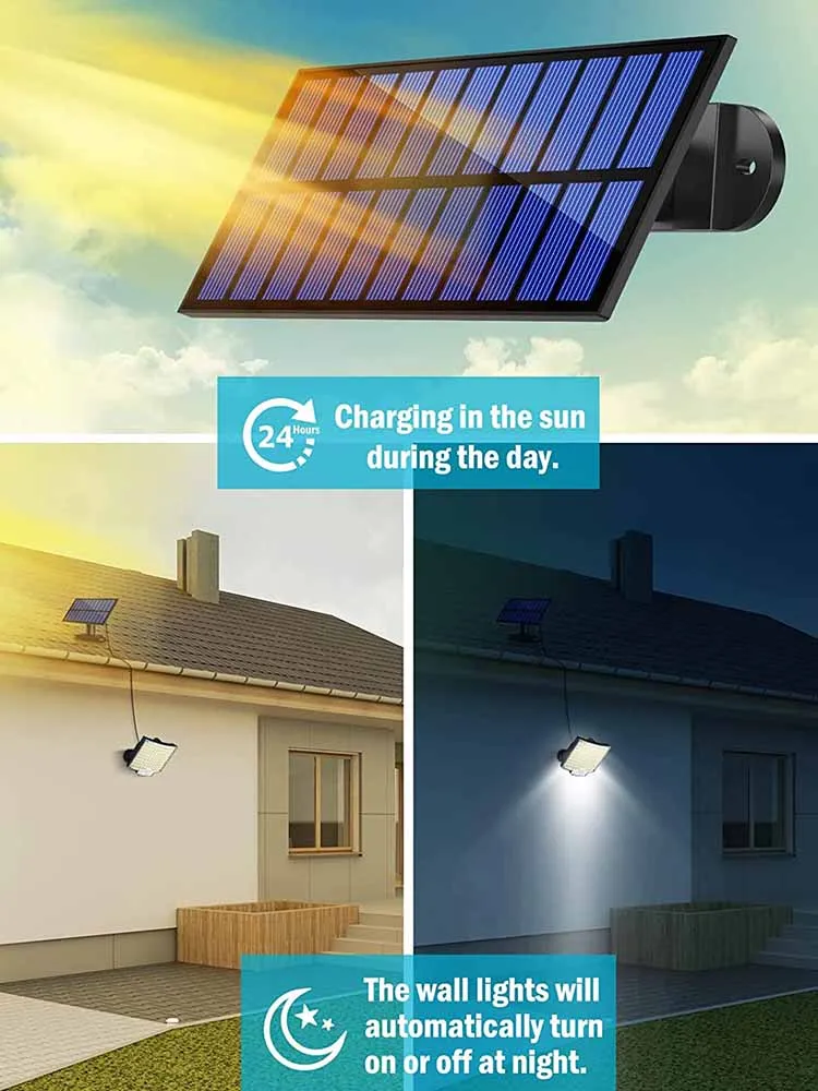 106 LED Solar Outdoor Light - Image 2