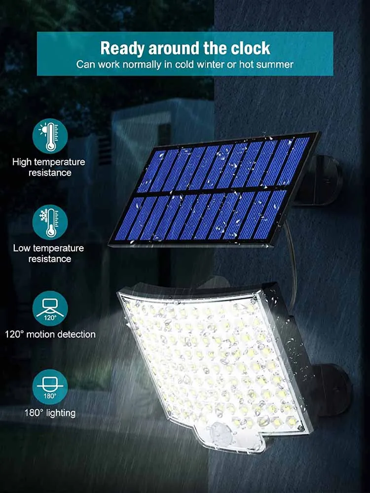 106 LED Solar Outdoor Light - Image 4