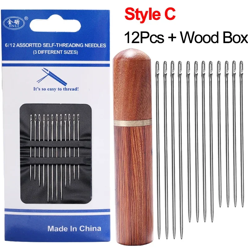 12Pcs Side Hole Blind Sewing Needles - Image 11