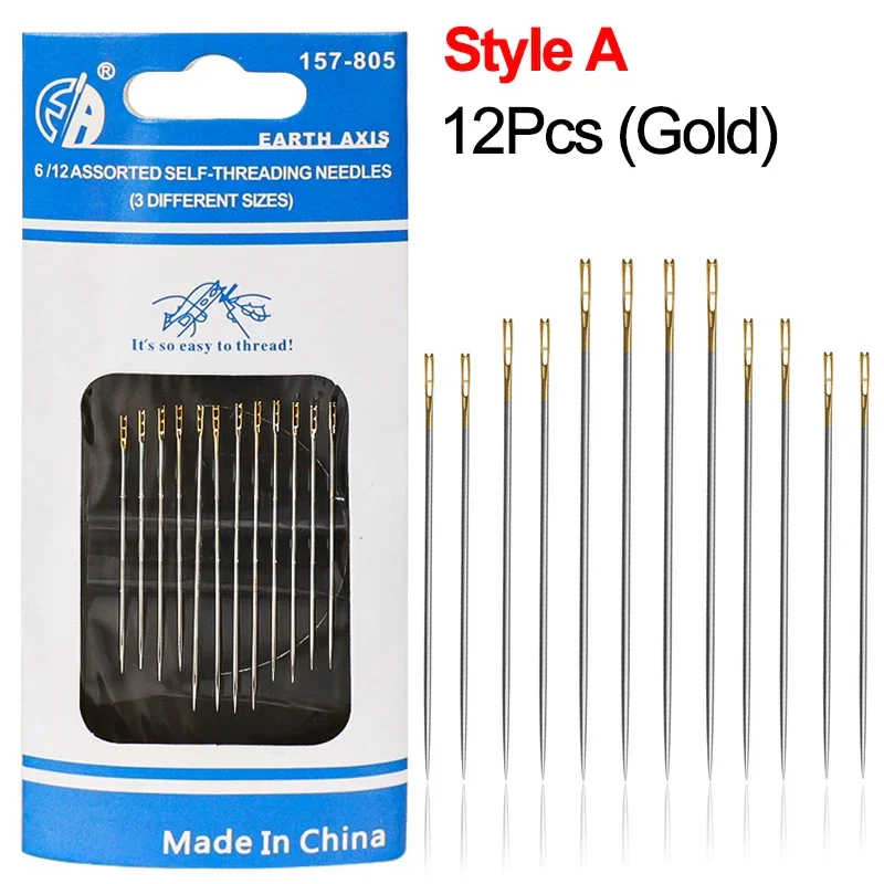 12Pcs Side Hole Blind Sewing Needles - Image 12