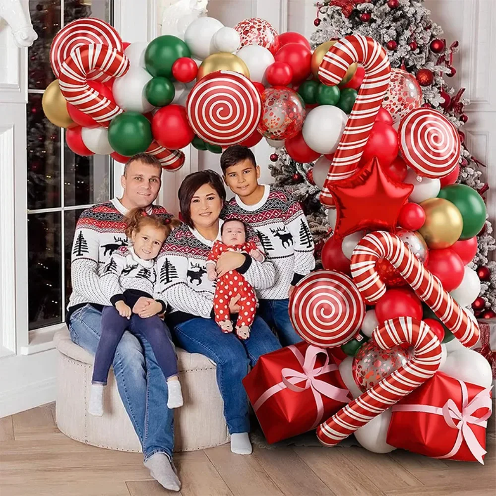137PCS Christmas Balloon Decoration Set - Image 5