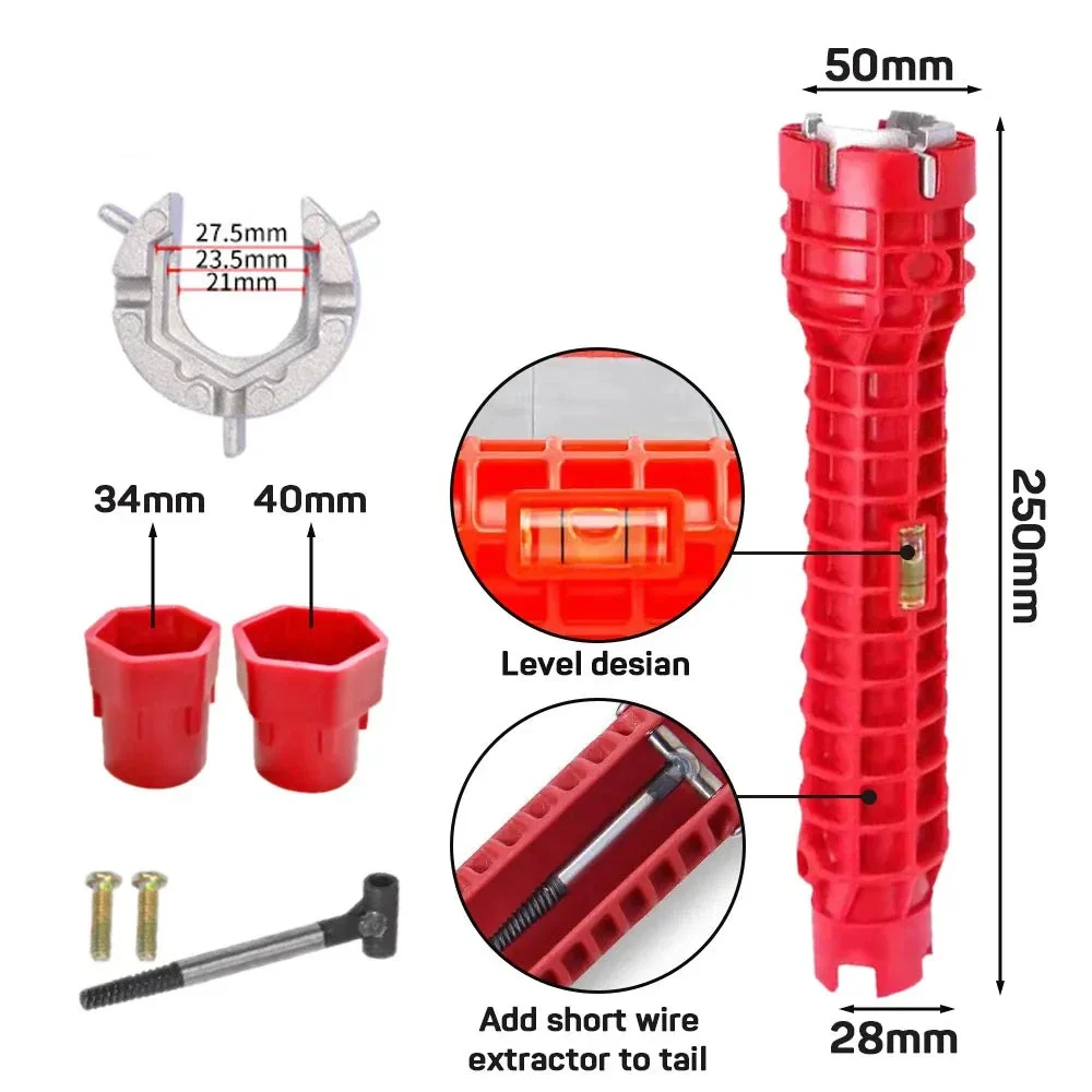 14-in-1 Plumbing Repair Tool - Image 8