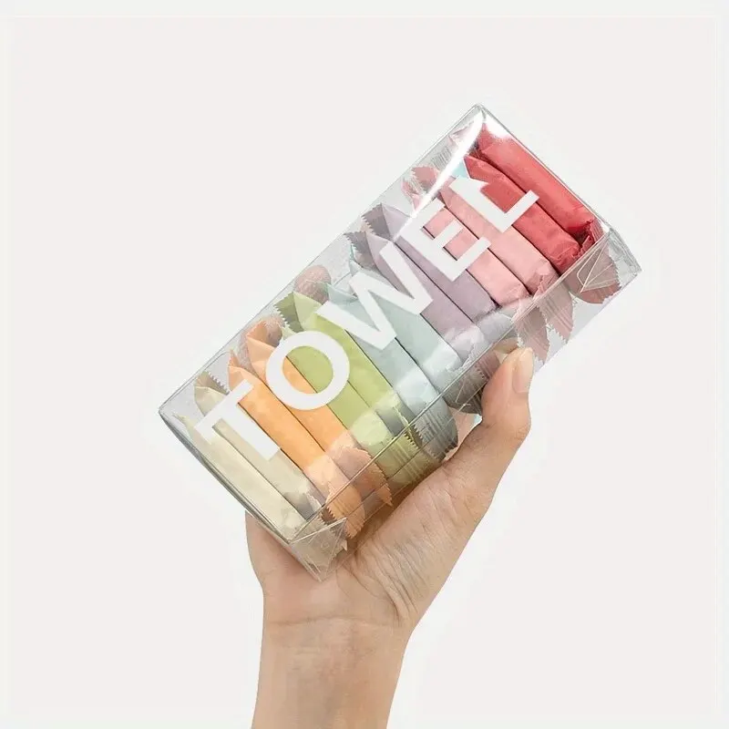 14-Pack Portable Compressed Face Towels - Image 2