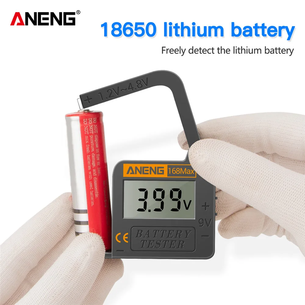 168Max Digital Lithium Battery Tester - Image 2