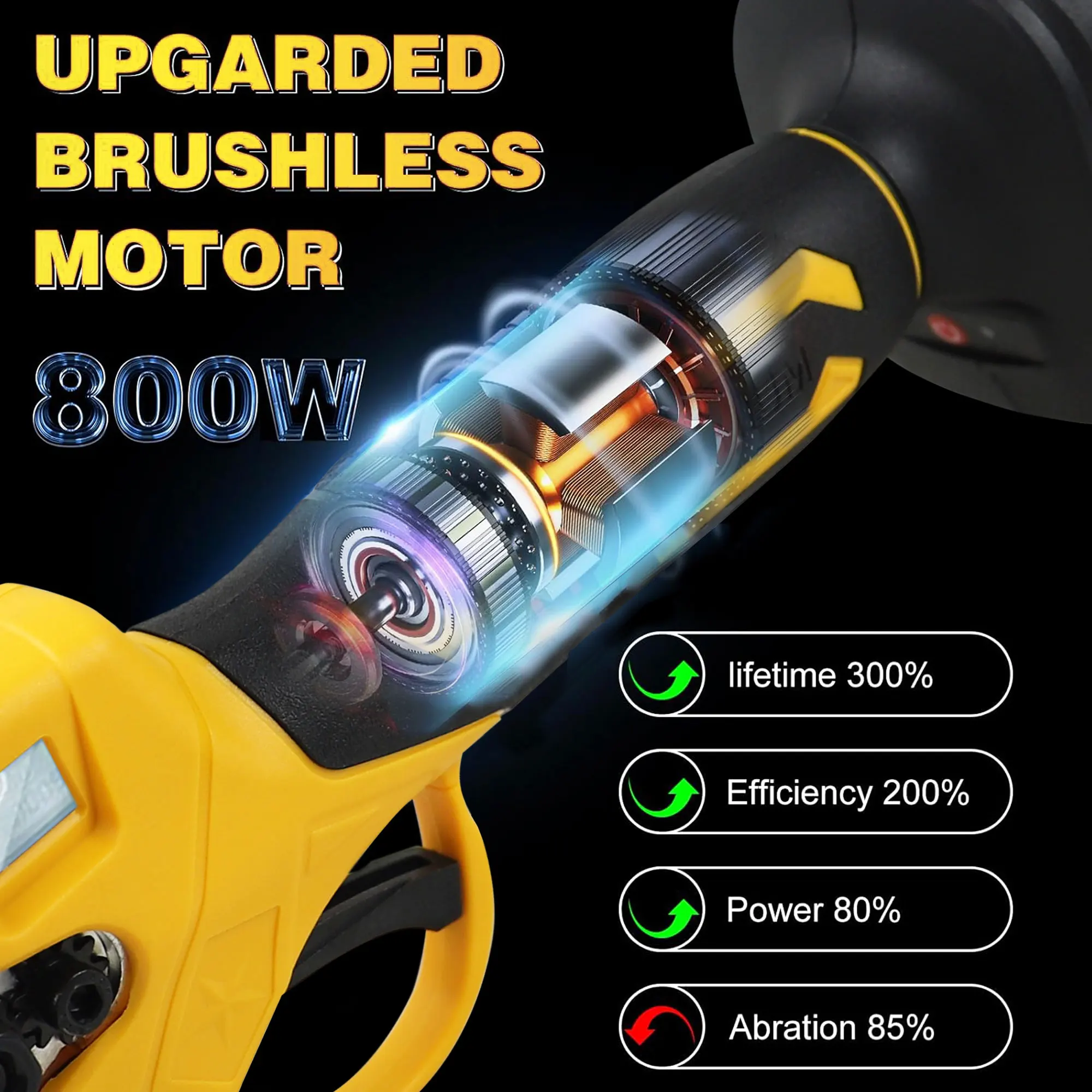 18V Cordless Electric Fruit Pruning Shears with LCD Display - Image 2