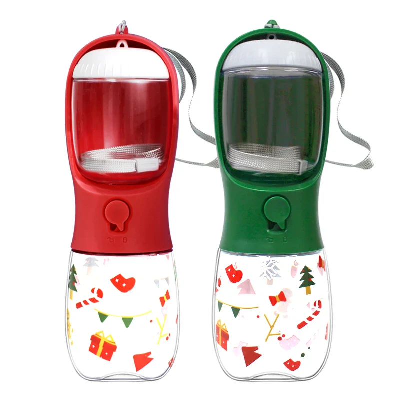 2-in-1 Dog & Cat Water Bottle with Food Container – Portable Leak-Proof Travel Feeder - Image 5