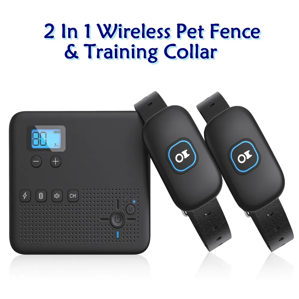 2-in-1 Electric Pet Wireless Fence and Dog Training Collar - Image 8