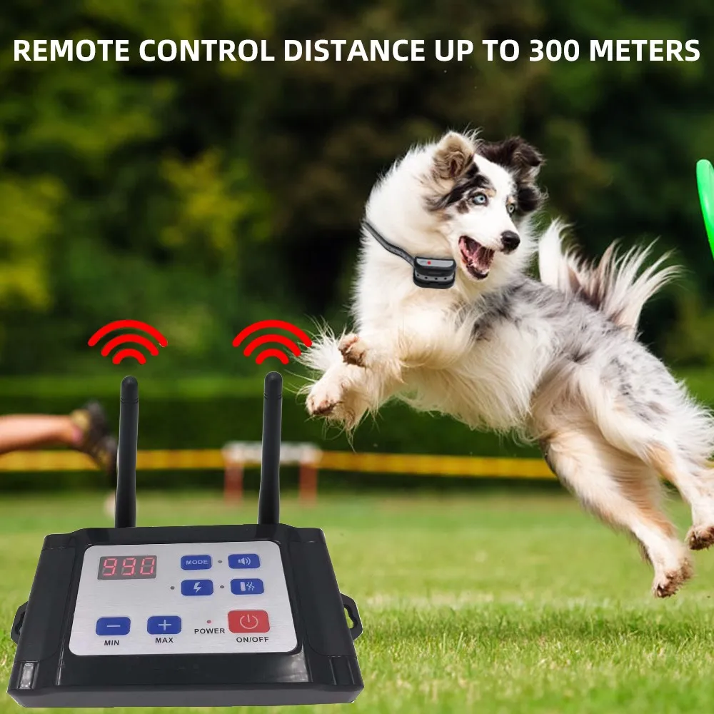 2-in-1 Pet Dog Wireless Fence Training Collar Sysytem - Image 2