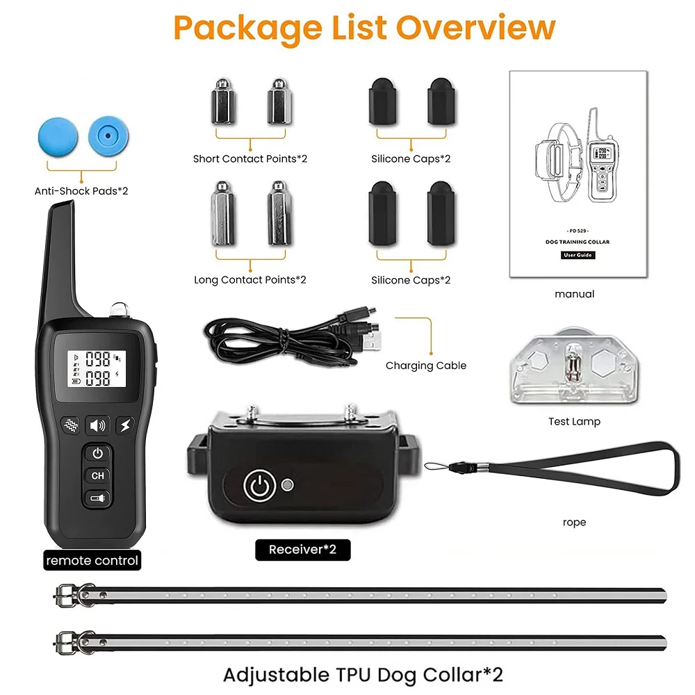 Remote Dog Training Collar (1000 meters) - Image 6
