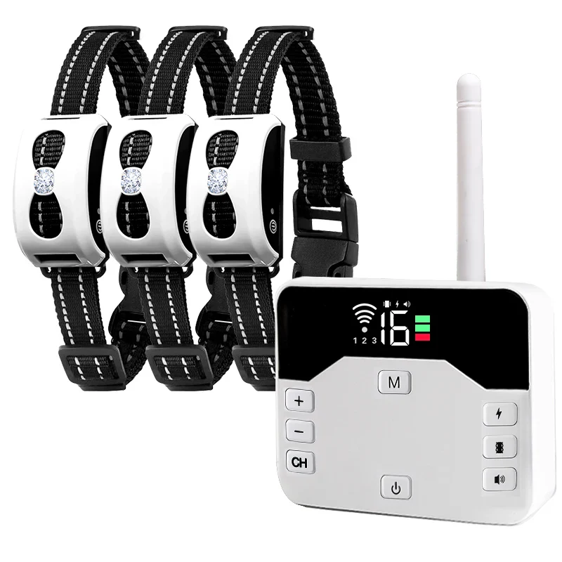 2-in-1 Wireless Dog Containment System & Training Collar - Image 8