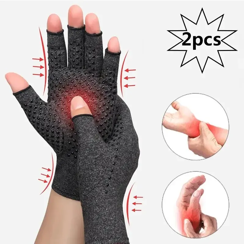 2-Pack Compression Arthritis Gloves - Image 3