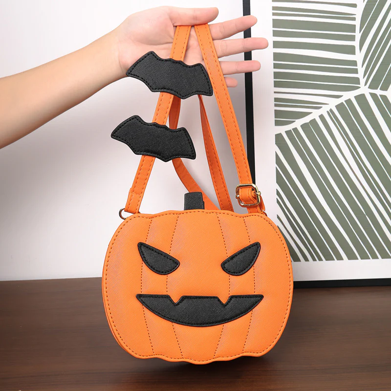 Halloween Pumpkin Shoulder Crossbody Bag - Image 7