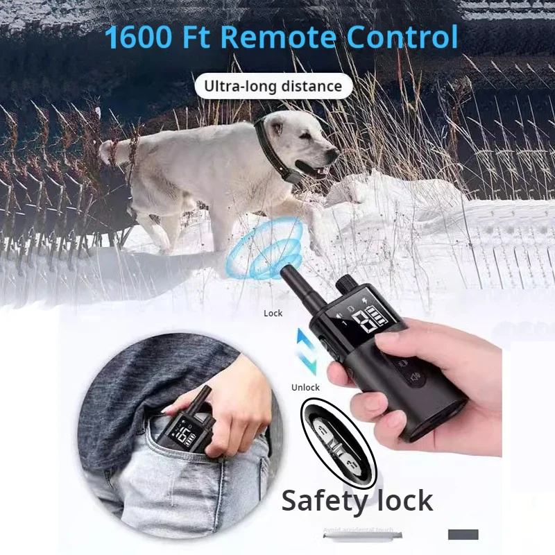 2600FT Dog Training Collar with Remote - Image 3