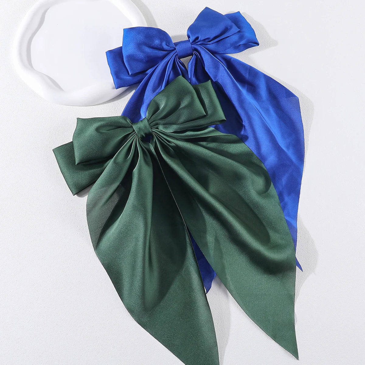 2PCs Set Bow Hair Clips - Image 10