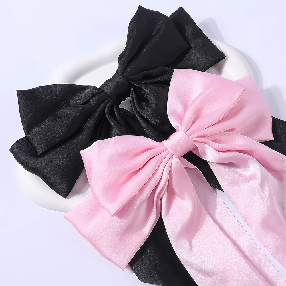 2PCs Set Bow Hair Clips - Image 4