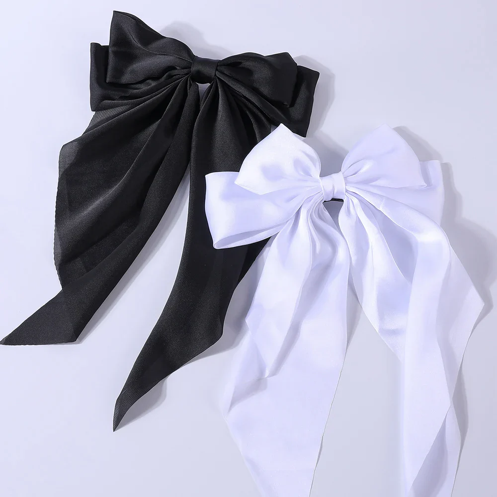2PCs Set Bow Hair Clips - Image 7