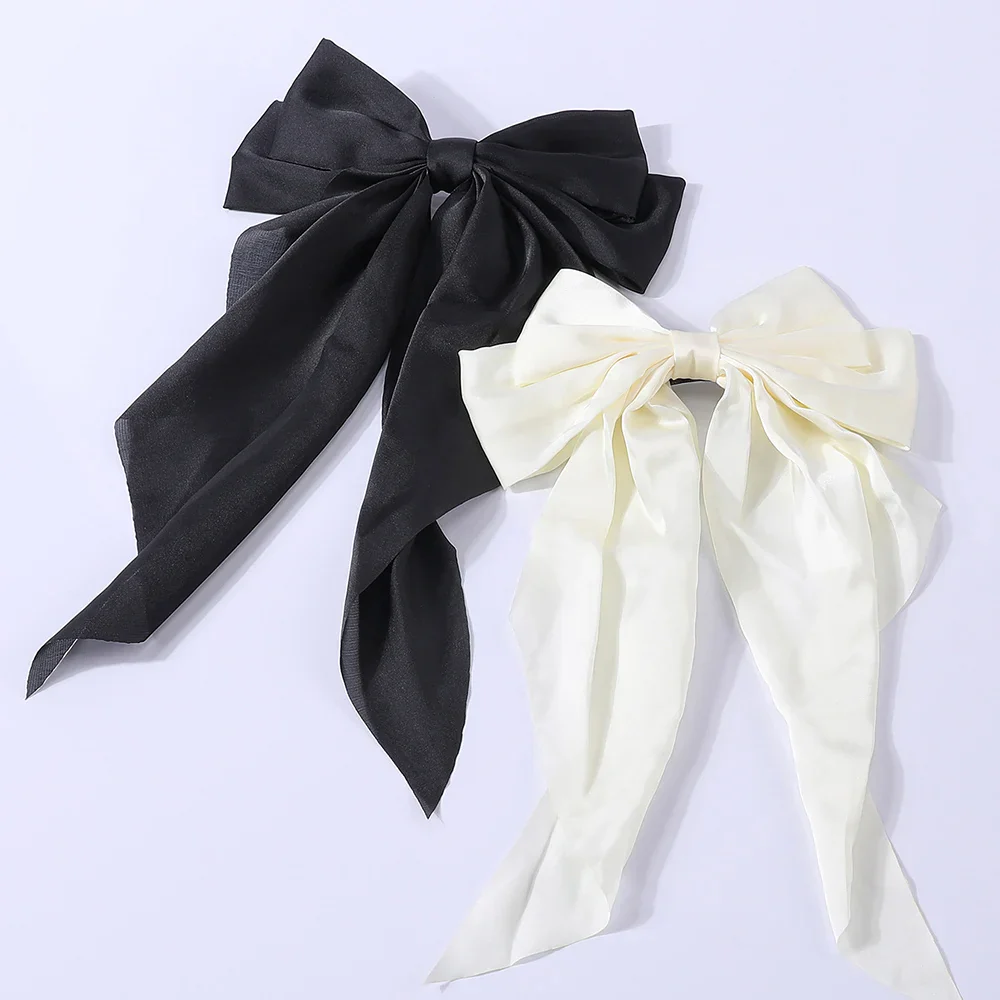 2PCs Set Bow Hair Clips - Image 9