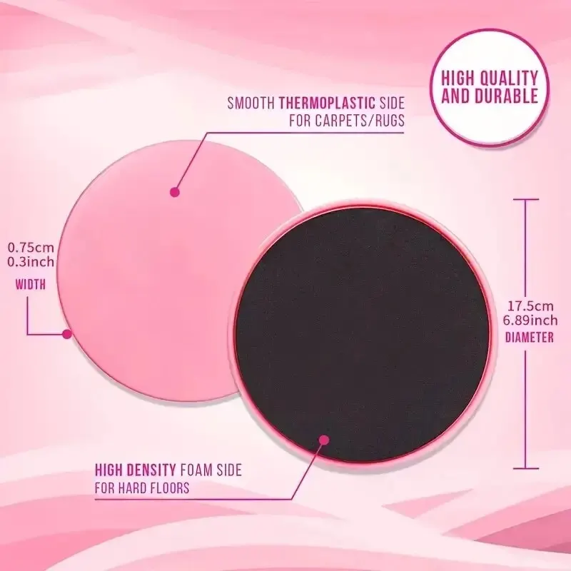 2Pcs Yoga Sliding Discs - Image 4