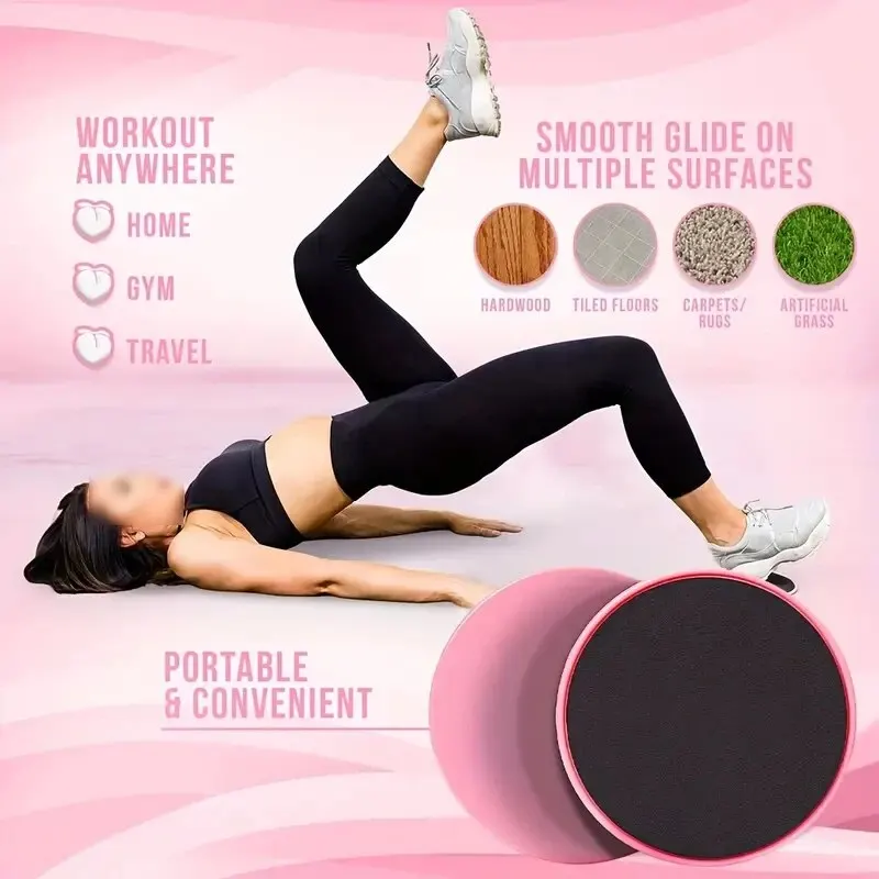 2Pcs Yoga Sliding Discs - Image 5