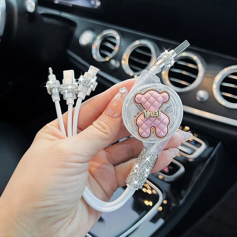 3 in 1 Multi Head Multi-function Car Charger - Image 2
