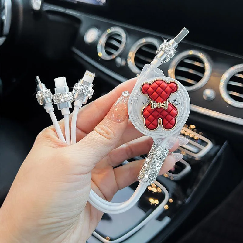 3 in 1 Multi Head Multi-function Car Charger - Image 4