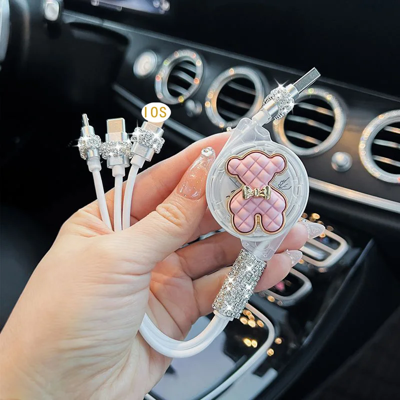 3 in 1 Multi Head Multi-function Car Charger - Image 7