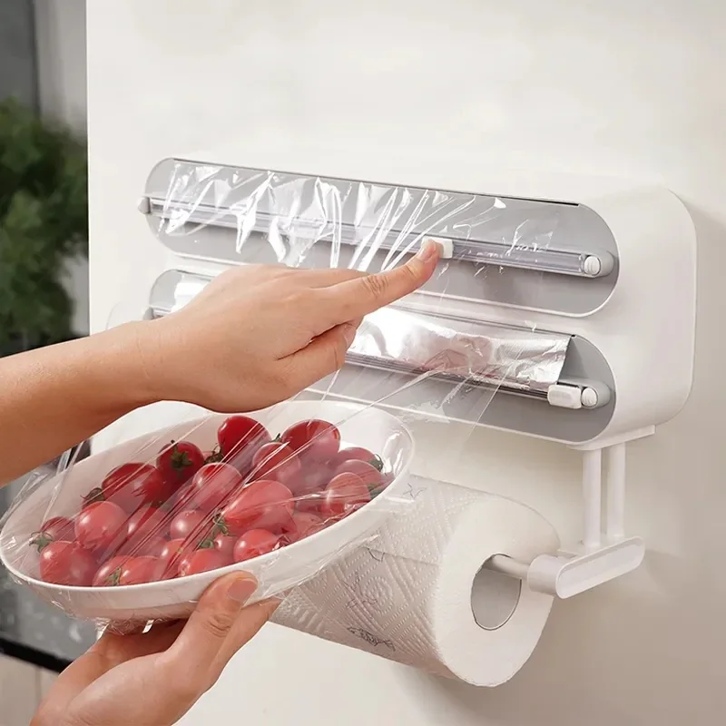 3-in-1 Plastic Wrap Dispenser - Image 4