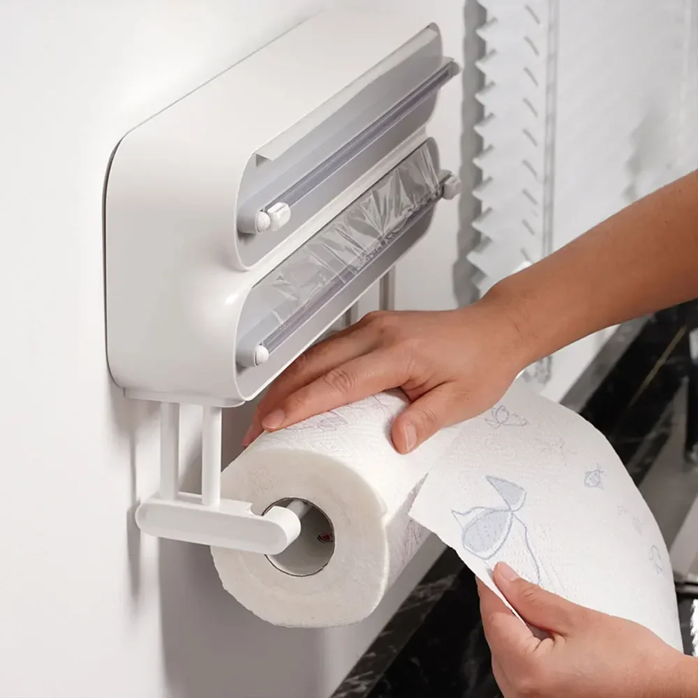 3-in-1 Plastic Wrap Dispenser - Image 5