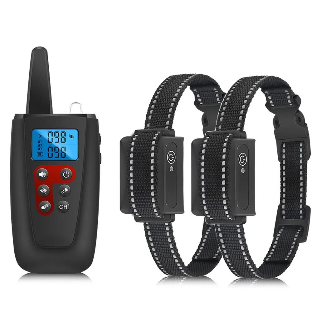 3-Mode Anti-Bark Dog Training Collar with Long-Distance Remote (No Shock Mode) - Image 7