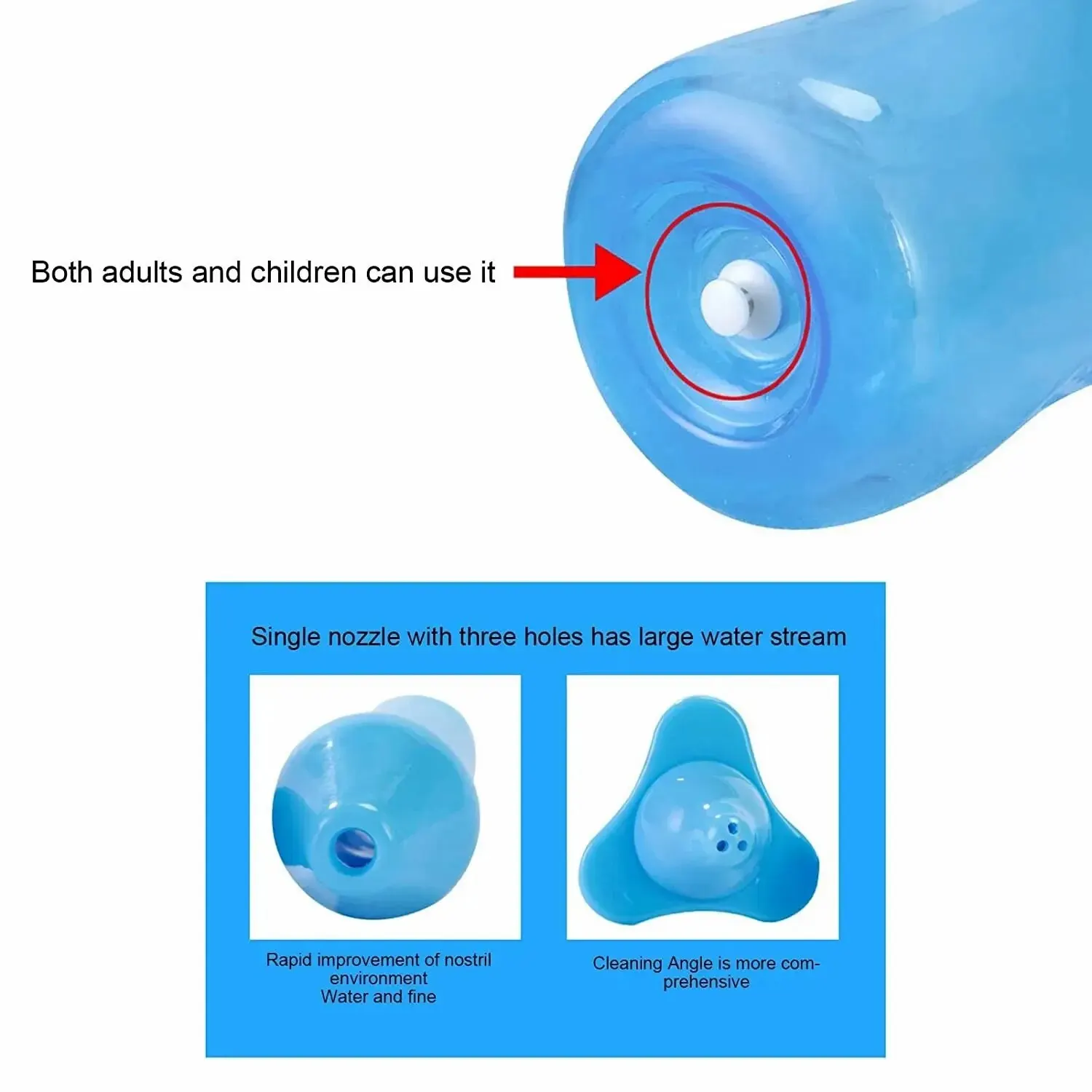 300ml Nasal Wash Bottle for Adults and Children - Image 5