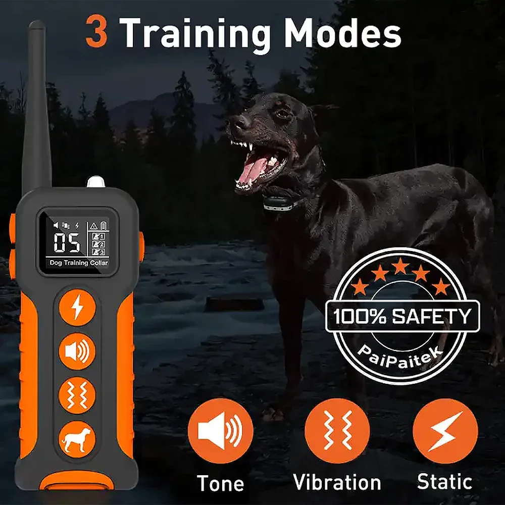 3300ft Electric Dog Shock Collar - Image 3