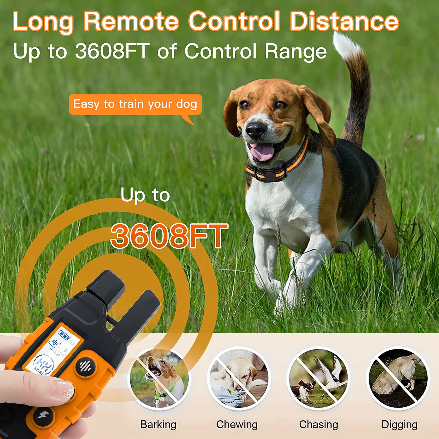 3300ft Electric Dog Training Collar - Image 3