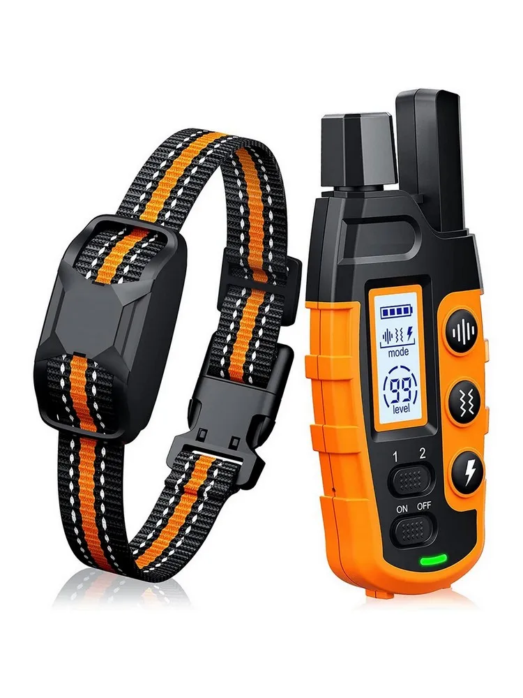 3300ft Rechargeable and Waterproof Dog Training Collar with Remote - Image 7