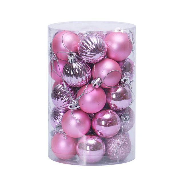 34 Christmas Tree Decoration Ball Set 4cm Ornaments - Image 17