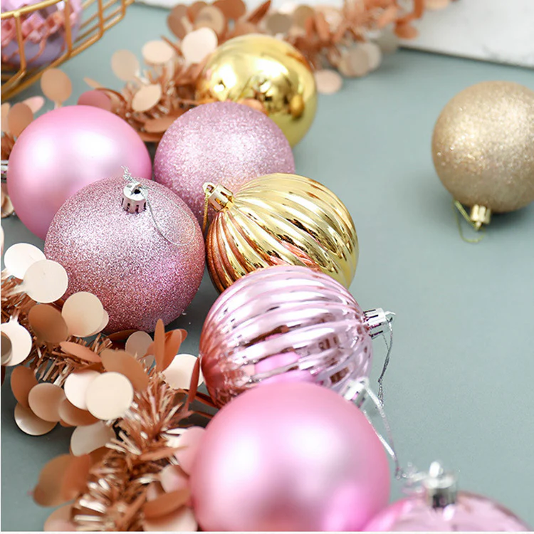 34 Christmas Tree Decoration Ball Set 4cm Ornaments - Image 2