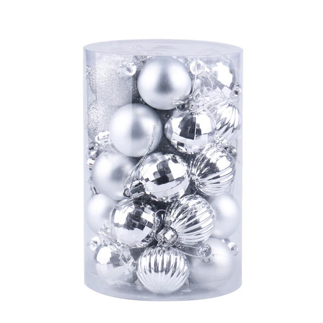 34 Christmas Tree Decoration Ball Set 4cm Ornaments - Image 21