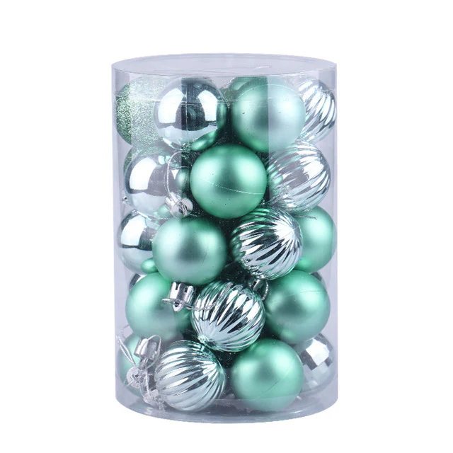 34 Christmas Tree Decoration Ball Set 4cm Ornaments - Image 23