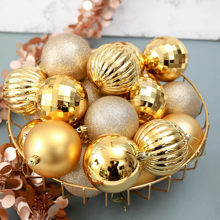34 Christmas Tree Decoration Ball Set 4cm Ornaments - Image 3