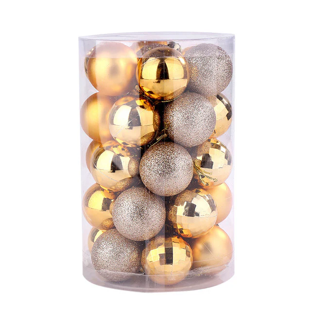 34 Christmas Tree Decoration Ball Set 4cm Ornaments - Image 4