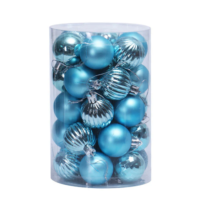 34 Christmas Tree Decoration Ball Set 4cm Ornaments - Image 5